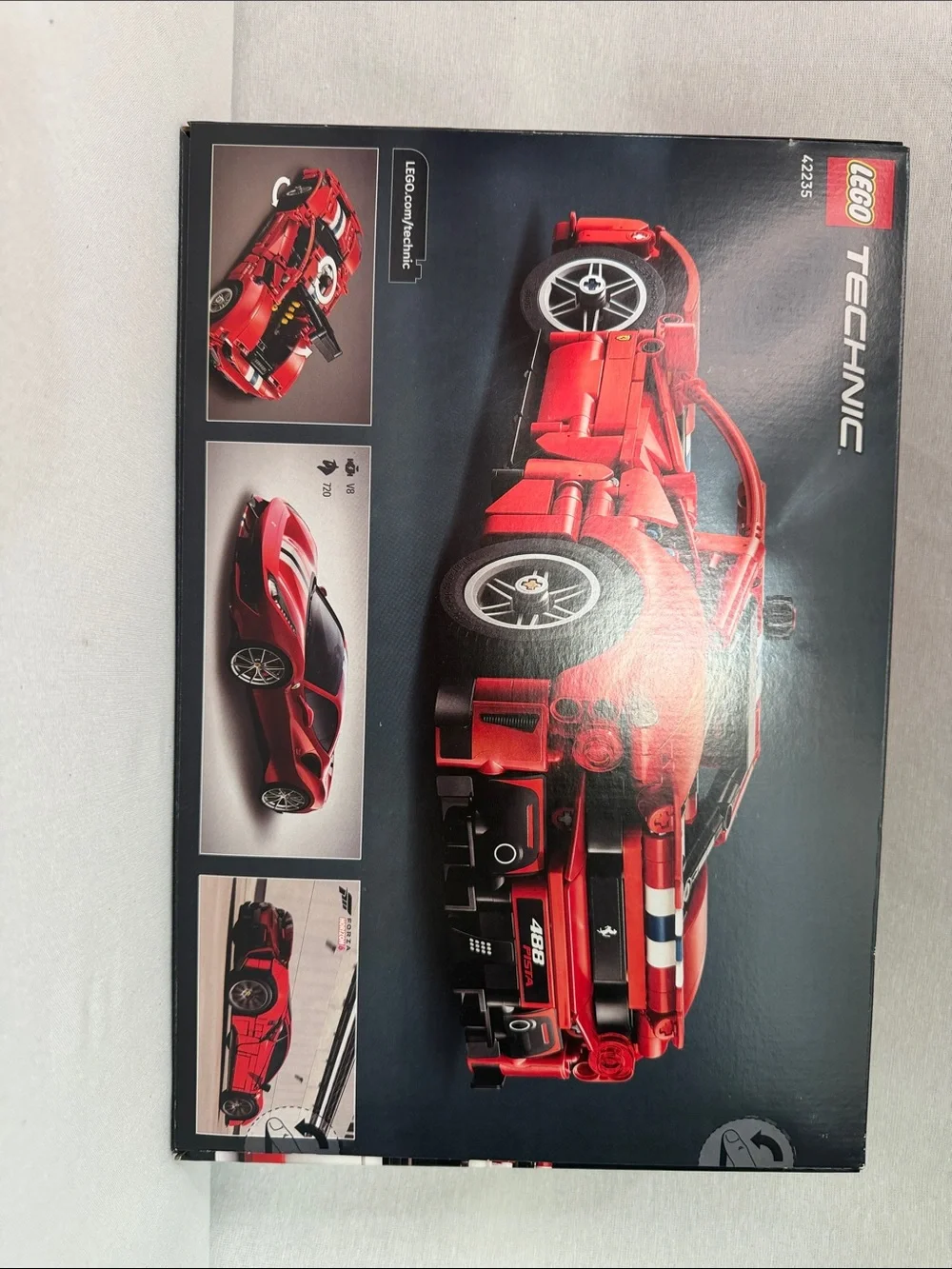Lego Technic Ferrari 488 Pista Building Set